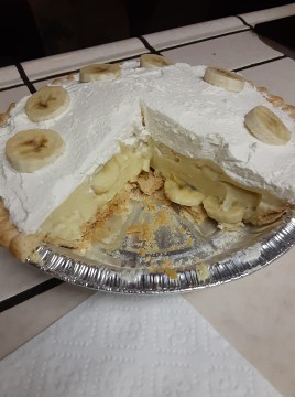 Old-Fashioned Banana Cream Pie