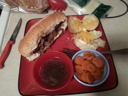 French Dip Roast Beef for the Crock Pot