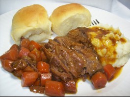 Awesome Slow Cooker Pot Roast