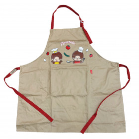 Monchhichi Twill Apron (Brown)