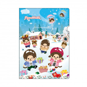 Monchhichi A4 File Winter