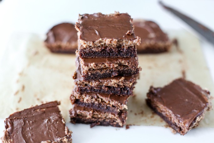 Super Peanut Butter Filled Brownies