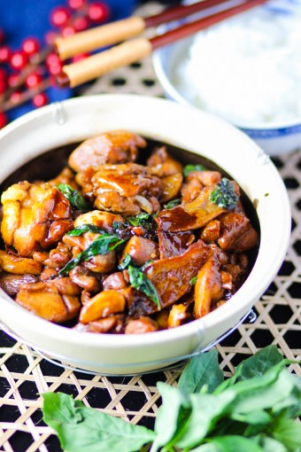 Taiwanese-Style Three Cup Chicken