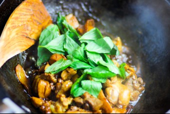 Taiwanese-Style Three Cup Chicken Step Three