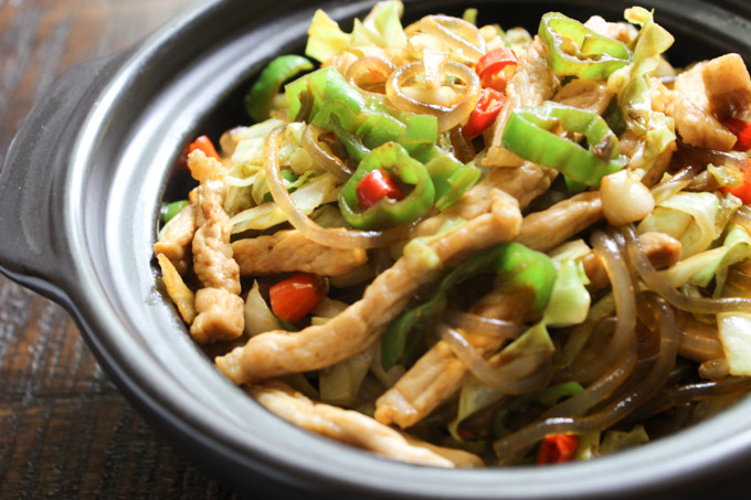 Tasty Stir-fried Glass Noodles