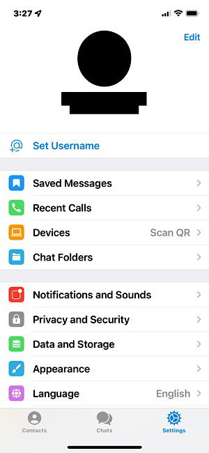 Telegram Passcode Lock Privacy Security