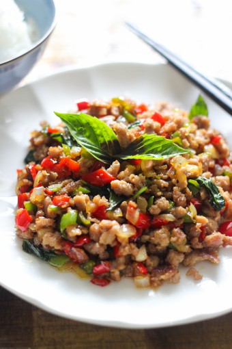 Thai Basil Minced Pork