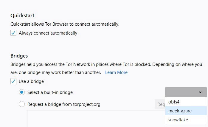 Tor Speeds Bridge Relays