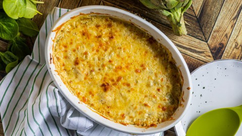 Artichoke and Chicken Bake