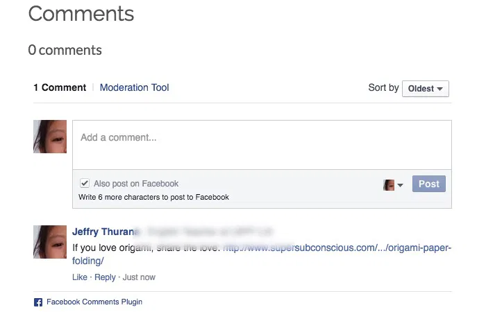 Traffic -mte- Facebook Comments