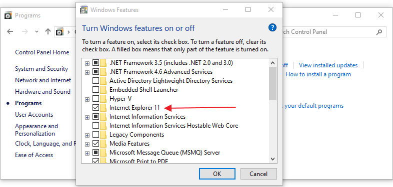 turn-off-internet-explorer-untick turn-off-internet-explorer-untick
