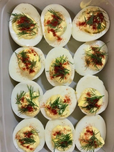 Kittencal's Best Deviled Eggs