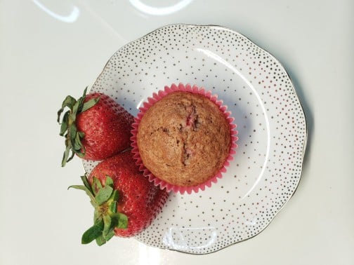 Berry-Smash Muffins (Strawberry Muffins)