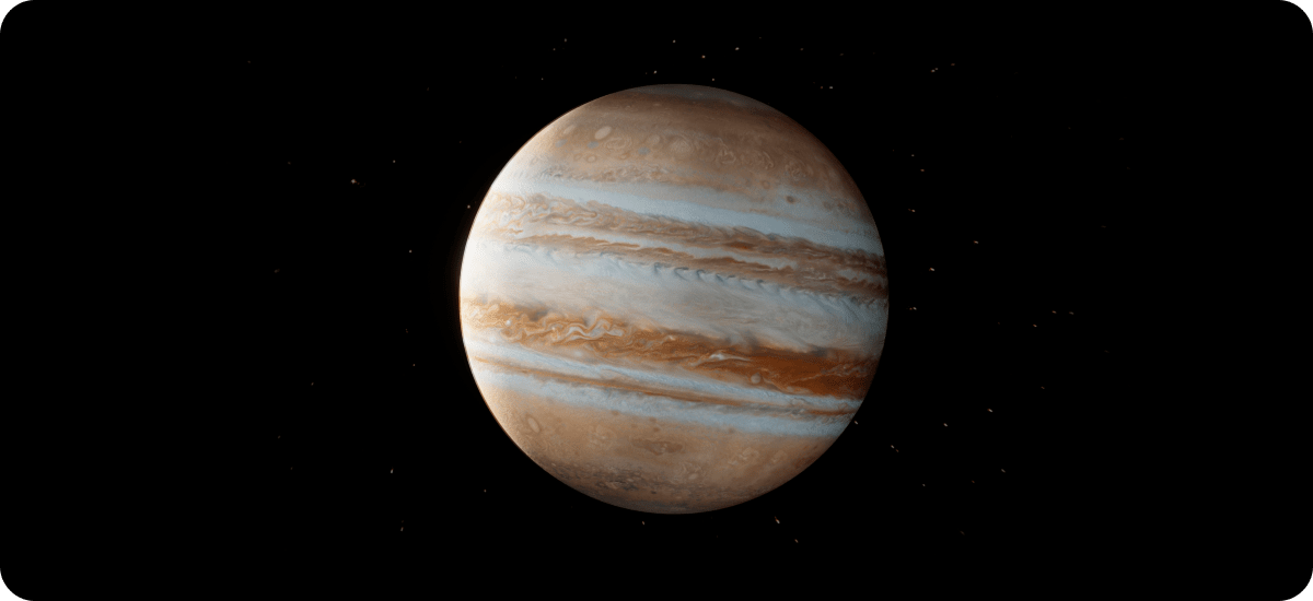 High quality rendering of the planet Venus.