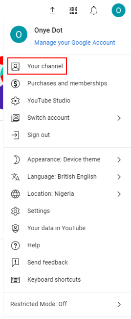 Verify Youtube Other Ways Click Your Channel