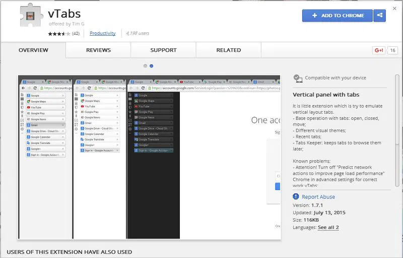 Vertab-Chrome-Webstore