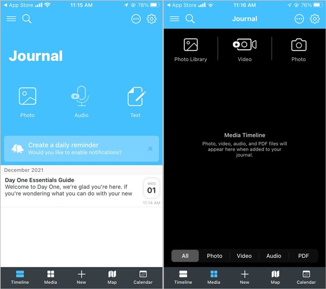Online Video Diary Apps Day One Video Dairy Day One