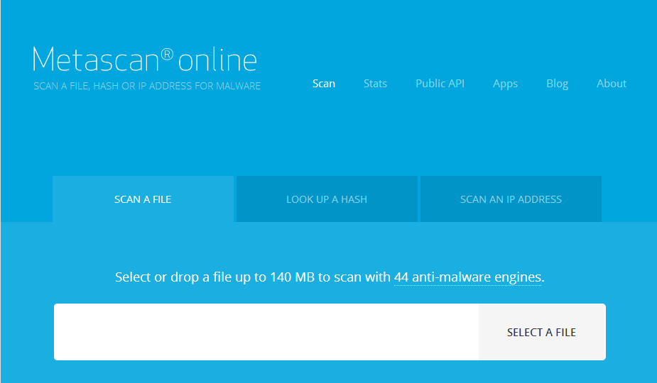 Vir-Metascan-Homepage