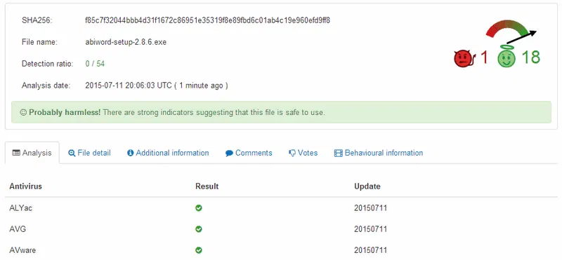 Vir-Total-EXEDetails