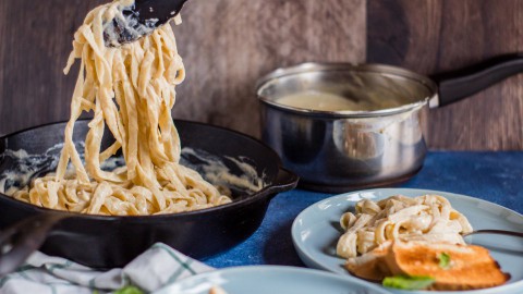 Reduced Fat Alfredo Sauce