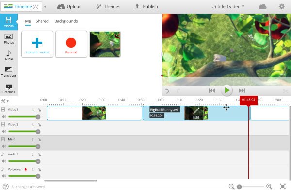 WeVideo Splitting
