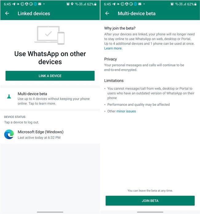 Whatsapp Web Multi Device