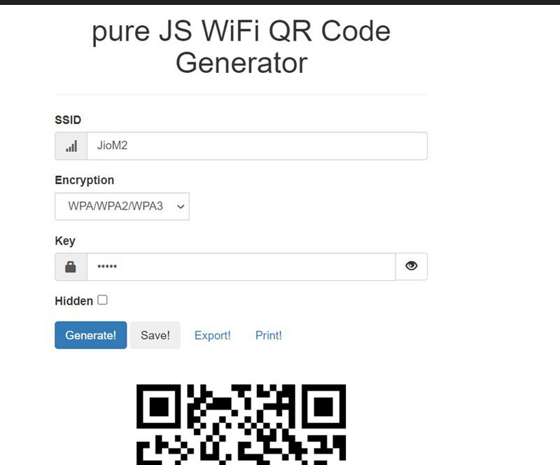 Wi Fi Password Windows Qr Generator