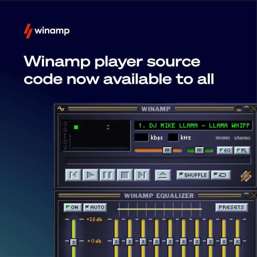 Winamp source code released, but developers criticize its restrictive license