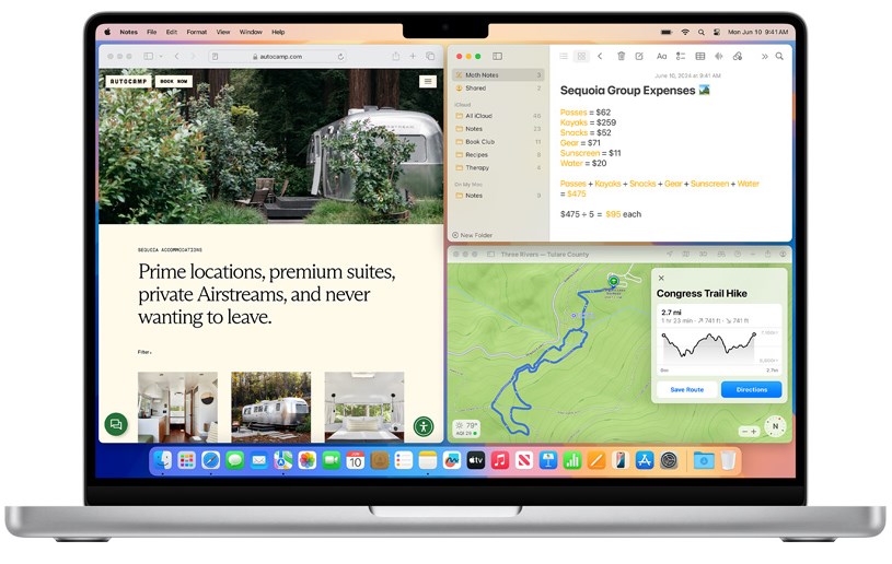 Window Tiling in macOS 15 Sequoia
