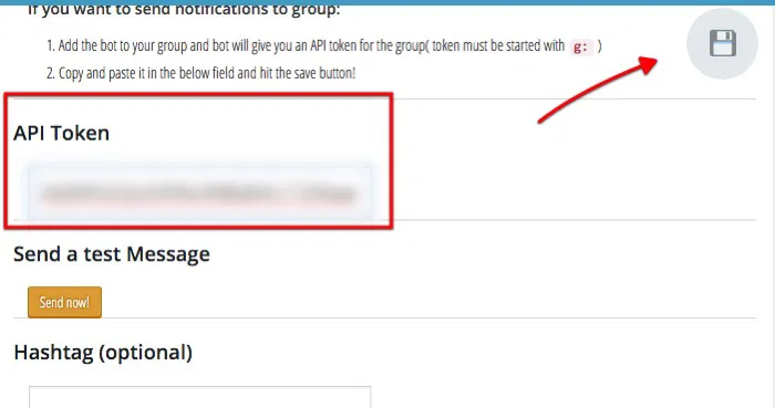 Wordpress n Telegram -mte- save token Wordpress n Telegram -mte- save token
