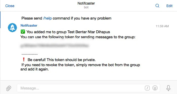 Wordpress n Telegram -mte- token group Wordpress n Telegram -mte- token group