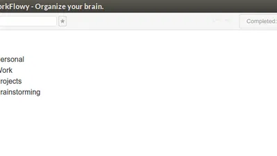 Workflowy: A Surprisingly Powerful Note-taking App