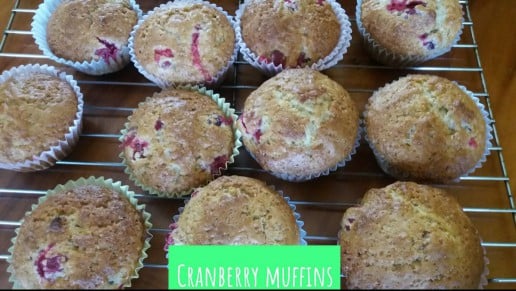 Cranberry Orange Muffins