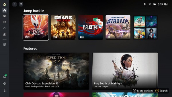 Xbox Experience for Handheld
