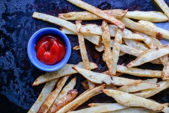 Zesty Oven Baked Fries