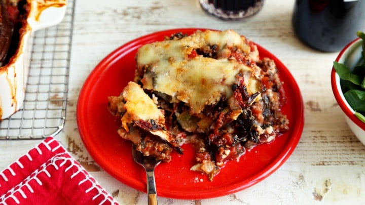 I Lost My Noodles! Low Carb/South Beach Eggplant Lasagna