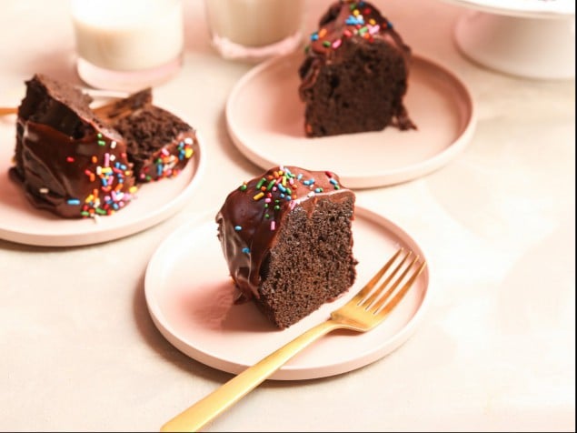 Chocolate! Chocolate! Chocolate! Bundt Cake With Chocolate Glaze