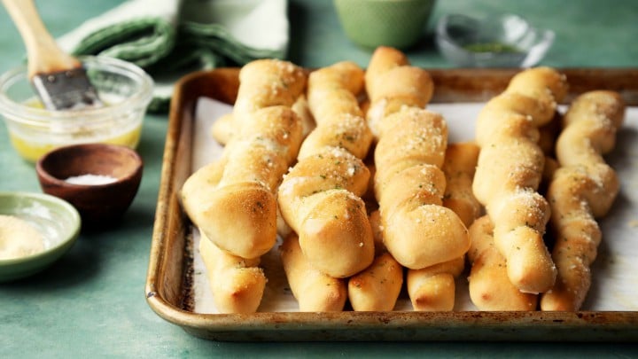 Quick Soft Breadsticks