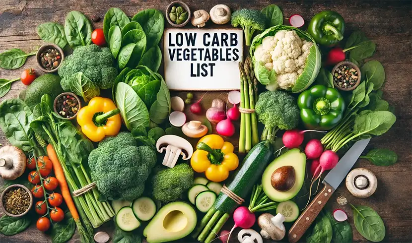 Low Carb Vegetables List: Best Options for Keto & More