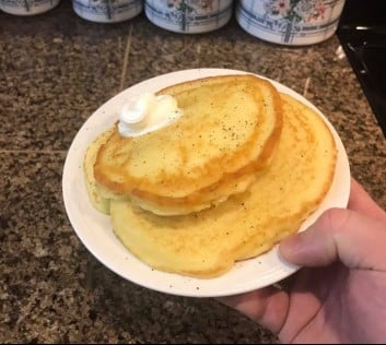 Leftover Mashed Potato Pancakes