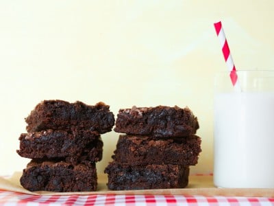 Intensely Chocolate Cocoa Brownies