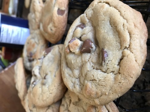 Thick, Soft, and Chewy Chocolate Chip Cookies