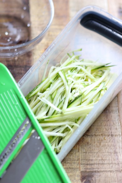 Shredded Zucchini 