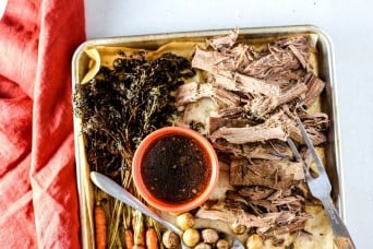 French Dip Roast Beef for the Crock Pot