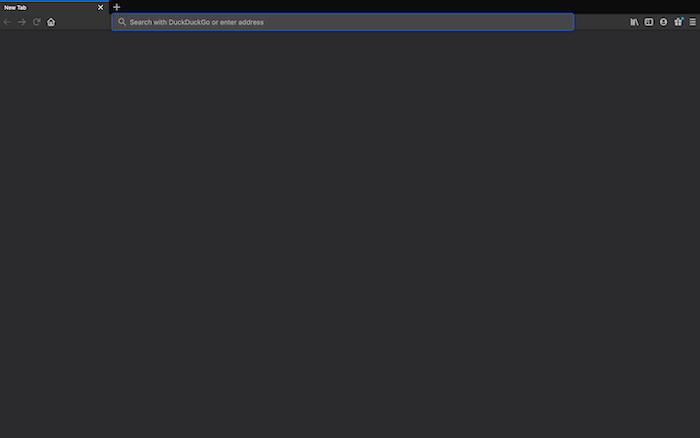 A blank browser page.