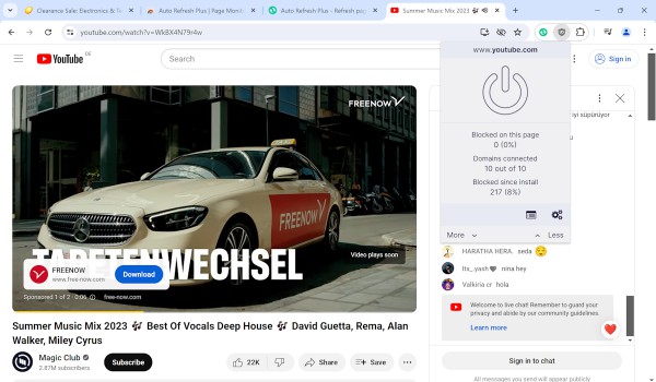 YouTube server-side ads