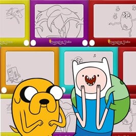 Adventure Time storyboard game