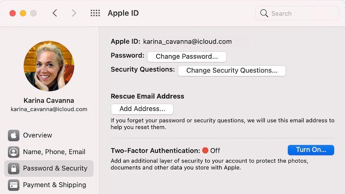Apple Id Question Answer 2fa Mac