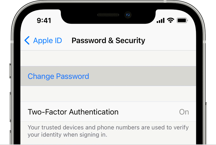 Apple Id Question Answer Password Ios