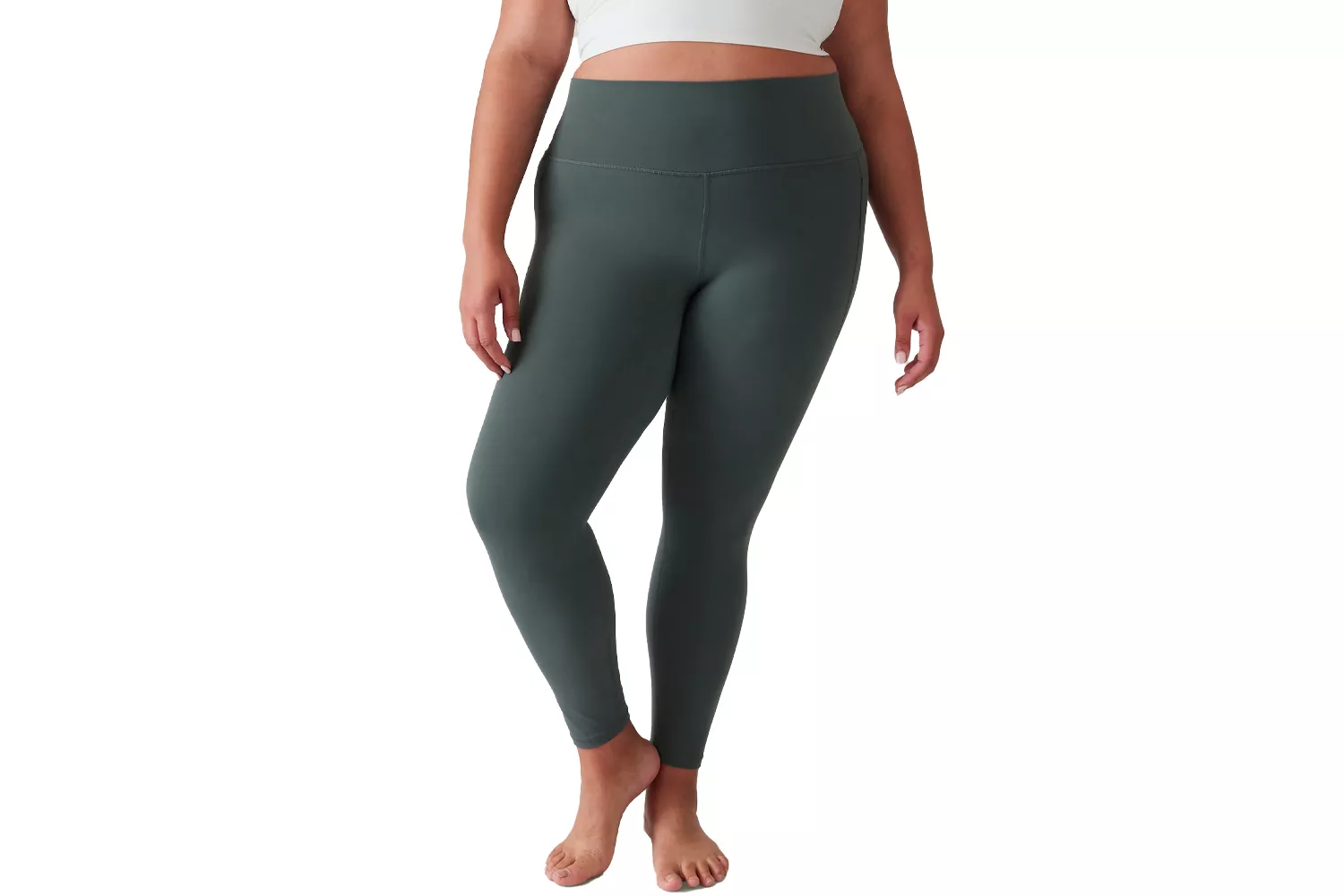 Athleta Transcend Stash Tight